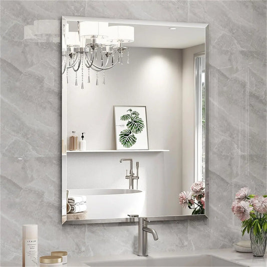 Frameless Rectangle Wall Mirror